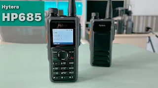 DMR radio station Hytera HP685. Full review