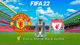 Man United vs Liverpool - Premier League 2021/22 Full Match & Gameplay