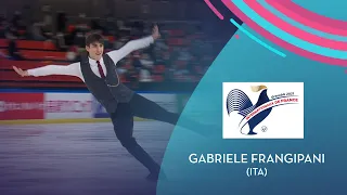 Gabriele Frangipani (ITA) | Men FS | Internationaux de France 2021  | #GPFigure