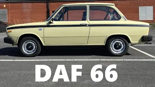 The DAF 66 (Volvo) Is a Small Car with Quirky Engineering