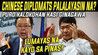 NAKU PO! YARI NA MGA CHINESE DIPLOMAT PAPALAYASIN NA SA PILIPINAS MAHILIG KASI GUMAWA NG KALOKOHAN