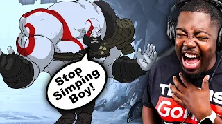 Kratos vs Simping (God of War cartoon) REACTION