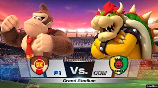 Mario Sports Superstars - Team Donkey Kong Vs. Team Bowser