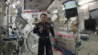 Space Station Astronaut talks with his Alma Mater