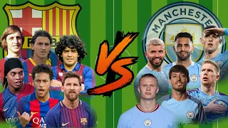 FCB Legends vs MCI Legends💪(Barcelona vs Manchester City)