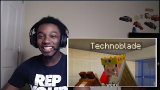 Technoblade is a strange man [REACTION] 😂