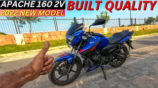 2022 New Model Apache 160 2V Built Quality : Most Valuable APACHE??