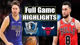 Dallas Mavericks VS Chicago Bulls FULL GAME Highlights | March 11 | 2024 NBA Season
