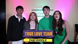 Family Feud: Fam Huddle with True Love Team | Online Exclusive