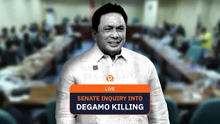 Senate inquiry into Degamo killing