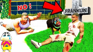 Who KILLED FRANKLIN in GTA 5 ? Franklin Find | SHINCHAN and CHOP