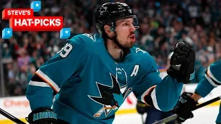 NHL Plays of The Week: Logan Couture Is A Beast! | Steve's Hat-Picks