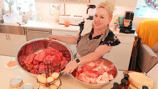 Cooking Huge Freezer Meals to Feed My Family of 11