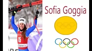 Gold medal for Sofia Goggia, Italian alpine skier downhill at the Winter Olympics in Pyeongchang