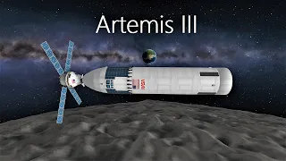 Artemis III Moon Landing - Stock Recreation [KSP 1.12]