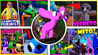 RAINBOW FRIENDS 2 ROBLOX 🍬 TOP 5 MEJORES HISTORIAS SECRETAS