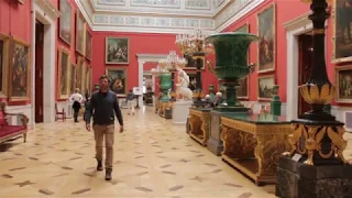 Jonathan Legg discovers a secret underneath the Hermitage museum in St. Petersburg Russia