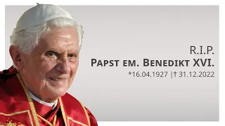 LIVE | Gebetsstunde und Heilige Messe für Papst em. Benedikt XVI. aus Regina Pacis, Leutkirch