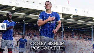 Colby Bishop post-match | Pompey 2-0 Port Vale