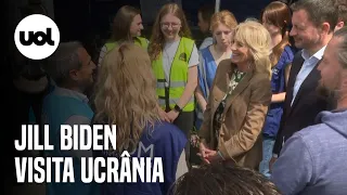 Primeira-dama dos EUA, Jill Biden, realiza visita surpresa à Ucrânia no Dia das Mães