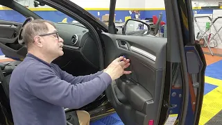 2016 audi A3 door panel seal removal