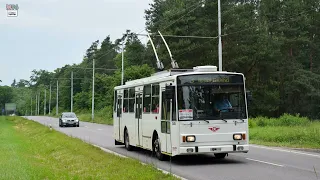 Škoda 14Tr10/6 ev.č. 345 - DP města Pardubic [poslední den provozu na lince 3]