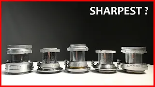 🔴 Sharpest 50mm LTM Lenses | Industar vs Elmar 5cm 3.5 vs 2.8 vs Summitar vs Voigtlander Heliar 50mm