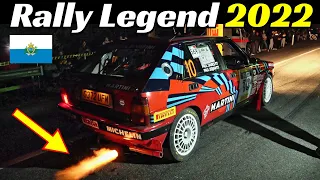 Rally Legend 2022 San Marino - Day 2 - Friday Night/Venerdì Notte - Diana, Kelly, Latvala, Biasion