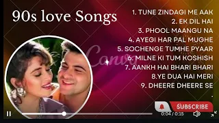 90s love Hindi songs