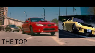 Using "The Top" Initial D to make the Baby Driver intro scene better