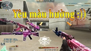 [ Bình luận CF ] Full bộ vũ khí M4A1 , AK-47 Blossoms - Quang Brave