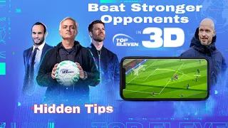 5 tips to beat stronger opponents in Top eleven 2022 3D| with proof| #topeleven3d ...Day 11,12 & 13