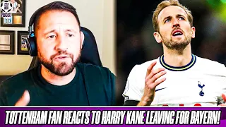 TOTTENHAM FAN REACTS TO HARRY KANE TRANSFER TO BAYERN MUNICH!