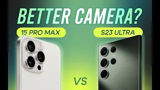 iPhone 15 Pro Max vs Galaxy S23 Ultra Camera Shootout! //  SORRY SAMSUNG!