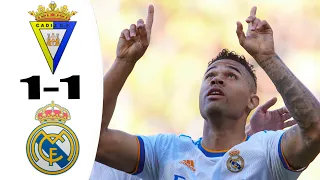 Cadiz vs Real Madrid 1-1 Highlights & Goals 15/05/2022 HD