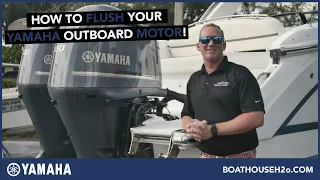 How to Flush Your Yamaha Outboard Motor. (Quick & Easy)
