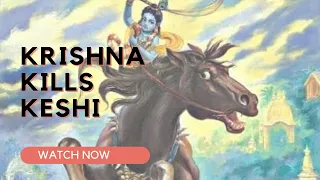 Keshi, The Monster Horse | krishna leela  | devotional story | LearnYogi