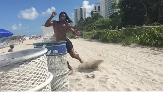 Todd Gurley Workout in South Beach - The Players Club