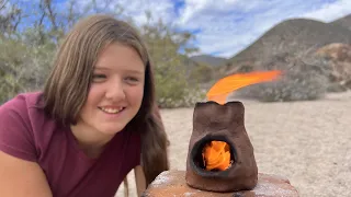 Mini Rocket Stove - Fire from Earth 3 Ways