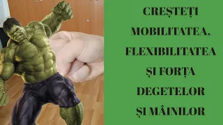 5 exerciții pentru mâini și degete