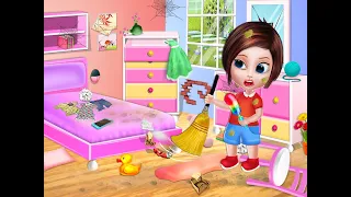 Best House Cleaning - Home Cleanup Girls Game - Fun Big Cleaning Level | Game for Girls | Part - 1🏠