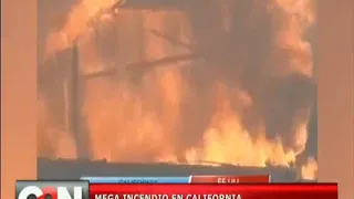 Mega incendio en California