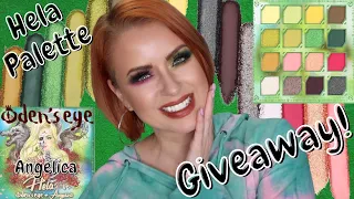 Oden's Eye x Angelica HELA Palette Review + GIVEAWAY | 2 LOOKS | Steff's Beauty Stash