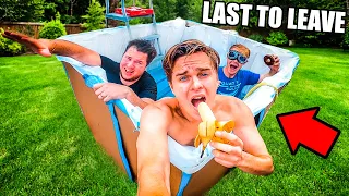 Last To Leave DIY Hot Tub Wins Challenge