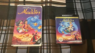 Aladdin (1992) VHS / 4K Ultra HD Comparison