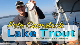 Lake Trout Fishing on Lake Pend Oreille with Pete Comstock