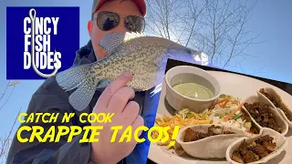 Crappie Catch & Cook! [Cajun Fried Crappie Tacos]