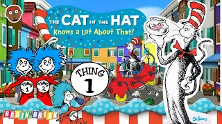 Cat in the Hat Run and Freeze | Cat in the Hat Game for Kids  |  PhonicsMan Fitness