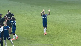 Thiago Silva Says Goodbye To Chelsea Fans Before His Last Game
