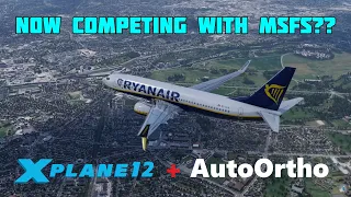 [X-Plane 12] AutoOrtho Project is a Game Changer! | On the fly ortho imagery streaming for X-Plane